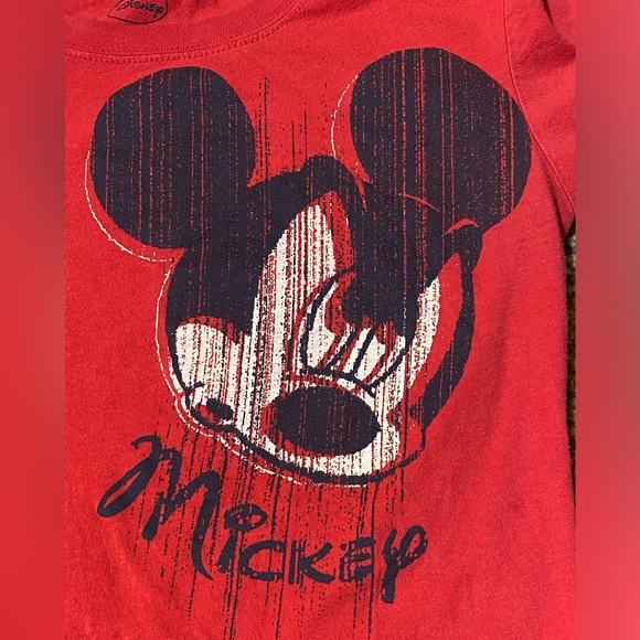 🔥SALE🔥Grumpy Mickey women’s T-Shirt. Red, Size M - Picture 2 of 3